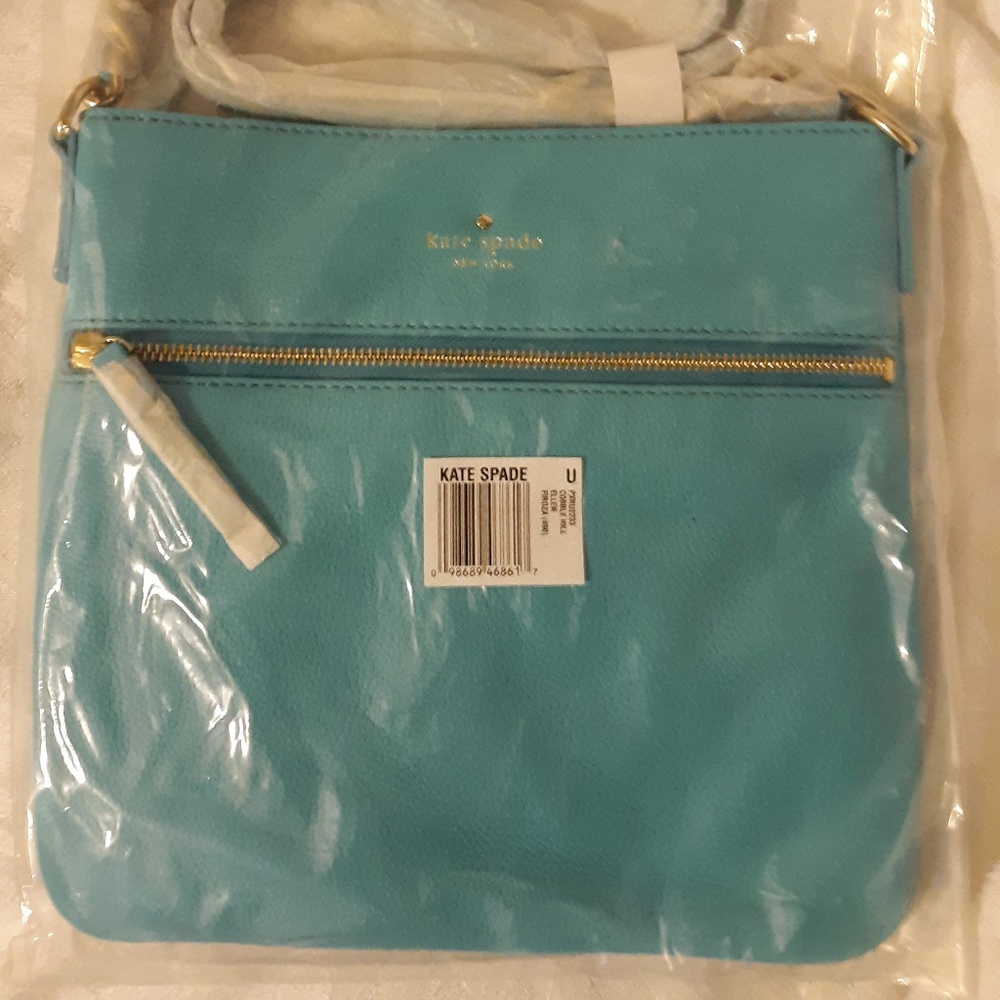 NIP Turquoise Firoza Blue Kate Spade Cobble Hill